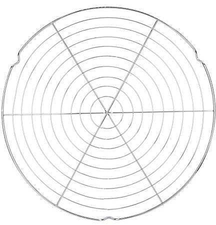 Dioche Round Grill Grates 15 Inch Grill Grate Round With Feet Campfire Grill Grate Over Fire Pit Metal Shape BBQ Wire Mesh Grill Net Barbecue Grilled Grid Rack Outdoor Camping Picnic