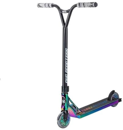 NKD Gas Stunt Scooter - Rainbow