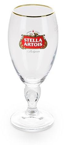 STELLA ARTOIS 25cl Chalice Beer Glasses - Pack of 6