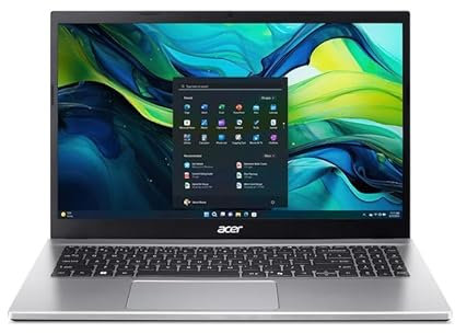 acer Aspire Go 15 AG15-71P-5121, Ordenador Portátil 15,6 Full HD LCD (Intel Core i5 1334U, 16 GB RAM, 1024 GB SSD, Intel UHD Graphics, Windows 11 Home), Color Plata, Teclado QWERTY Español