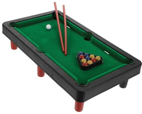 BESTonZON 1 Set Mini Billardtisch Tragbares Kit Mini Billardtisch Aufblasbarer Tisch Pool Mini Konsole Mini Billardtisch Spiel Mini Billardtisch Desktop Mini Billardtisch Mini