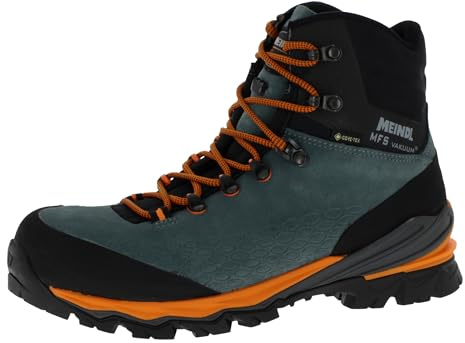 Meindl Vakuum Men 4.2 GTX Chaussures de montagne imperméables et confortables pour homme avec système MFS et membrane Goretex, Pin orange, 48.5 EU
