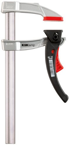 BESSEY KliKlamp KLI 160/80, Spannweite 160 mm Ausladung 80 mm, Stabile Fest- und Gleitbügel aus leichtem Magnesium, Gewicht 0,29 Kg