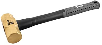 Titan 63040 - Martillo de latón de 3 libras (48 onzas), martillo de trineo de latón