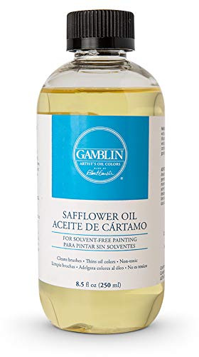 Gamblin Safflower Oil 8.5 oz Bottle