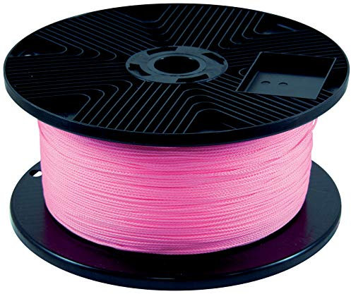CORDEAU POLYPRO TRESSE FLUO ROSE 1000M FIL 1,5MM