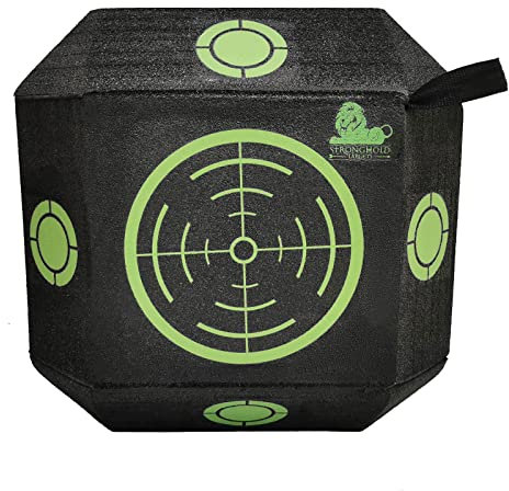 Stronghold Crossbow Cube - Zielwürfel für Armbrüste, Zielscheibe für Pfeil und Bogen, 3D