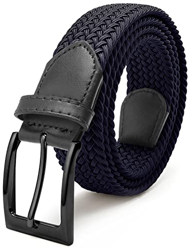 Fairwin Cinturón Hombre, Cinturón Mujer, Cinturón Elásticos de Hombre, Cinturón Elásticos de Mujere, Unisex Casual Tejido Cinturon Trenzado, Cinturones Elásticos Tejidos para Jeans