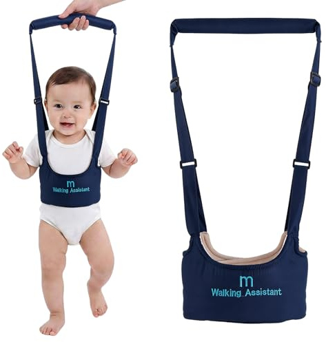 GWEOR Guinzaglio per bambini, Bretelle Redini Primi Passi, Bretelle di Sicurezza per Bambino Sostegno Portatile, per Aiutarlo a Camminare Cintura Protettiva - Blu navy