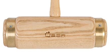Uber Games Executive Croquet Mallet 38 Inch Octagonal English Ash Handle With An Ash Head Protected By Brass Rings