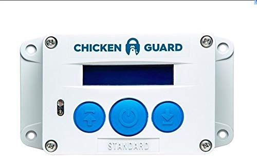 CHICKENGUARD 0702811646049 Standard Automatische Türöffner für den Hühnerstall, Automatische Hühnerklappe, mit Timer. Direkt Vom Hersteller