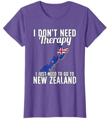 New Zealand Flag I Vacation New Zealand T-Shirt