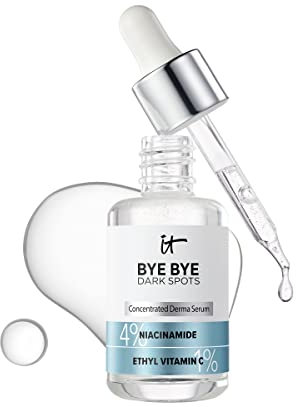 IT Cosmetics Bye Bye Dark Spots 4% Niacinamide Serum, Tiefenwirksames, aufhellendes Serum zur Milderung von Pigmentflecken, Für ein ebenmäßigeres Hautbild, Auch bei empfindlicher Haut
