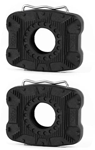 KENANLAN Speedplay Adapter, 12 x 9 x 6 1 Pair Pedal Adapter Clipless Platform Pedal Adapter Converts Click Pedals into Flat Pedals Road Bike Pedal Adapter