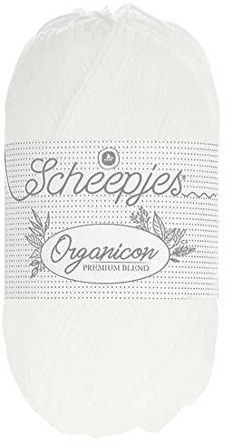 Scheepjes - Scheepjes 219 Sauerstoff Organicon Garn - 5x50g