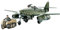 Tamiya 25215 1:48 Me262A-2A m. Kettenkraftrad (2) - Modellbau, Plastik Bausatz, Hobby, Basteln, Kleben, Modellbausatz, Modell, Zusammenbauen, Moulded Colour