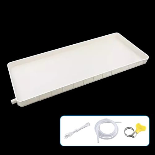 Bandeja de goteo del aire acondicionado, unidad interna y externa del aire acondicionado Bandeja de agua Bandeja de PP5 Almohadilla colectora de agua: perfecta for sistemas de bomba de calor de aire a