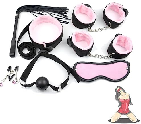 QiKKago 7 Prendas Casuales Rosas de Nylon Ajustables para Todas Sus Vacaciones