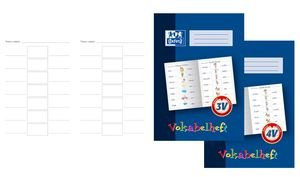 Oxford 311401625/100057954 Vokabelheft, A4, 16 Blatt, dunkelblau
