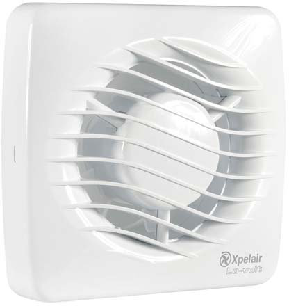 Xpelair LV100HP 12V Humidity Pullcord Timer Fan