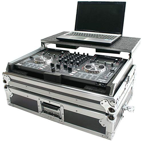 Harmony Audio DJ HCNVLT Flight Glide Laptop Stand Road DJ Custom Case Compatible with Numark NV