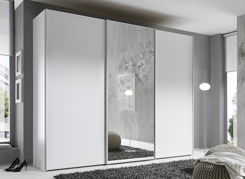 Staud Schwebetürenschrank 3-türig Sinfonie Plus H240 x B280 Weiß Innenausstattung-Sets Premium