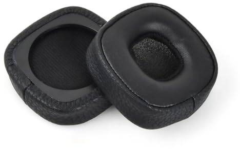 Coussinets de Remplacement en Cuir PU Professionnels Compatibles avec casque Bluetooth Major III 3 filaire/sans fil, Oreillettes Coussinets de rechange Major III avce Mousse à mémoire de Haute qualité