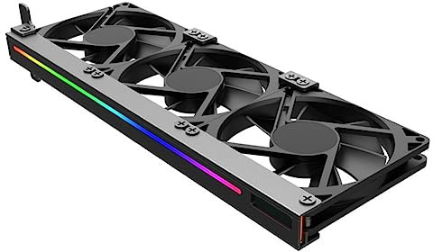 Angoily Rgb Cooling Fan for Graphic Card Radiator Accessory Low Noise High Performance Cooler with Argb Lighting for Enhanced Heat Dissipation in Desktop
