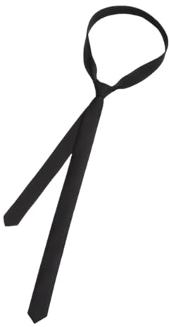 OUDQFCJ Cravate Formelle Enfant Pré-Nouée Unie avec Boucle de Tour - Uniforme Solide Réglable pour Remise de Diplôme