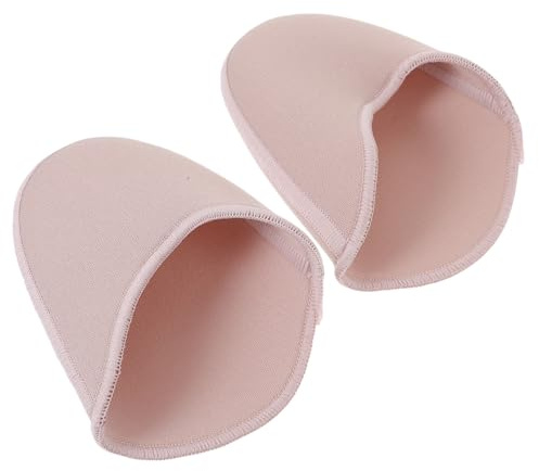 DEARMAMY Protectores Dedos del Pie para Ballet, Funda Reutilizable Antideslizante de Fibra, 1 Par, Adecuado para Danza y Protección Cómoda