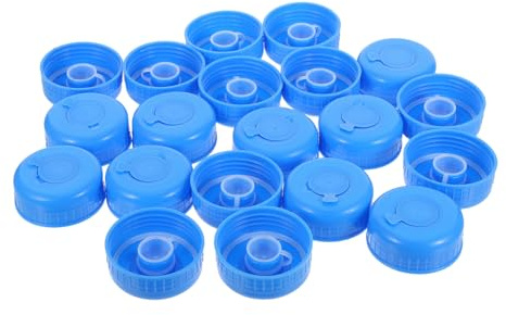 Anneome 20 Piezas Tapones para Botellas de Agua Unidades Tapas Antidesbordamiento de Rosca para Garrafas de Cubiertas Aplicables para Dispensadores Cocina y Exteriores Reutilizables y
