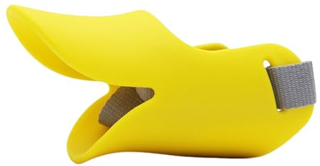 Bozal antimordeduras para Perros, bozal de Silicona con de Pato, diseño Transpirable para Perros pequeños, medianos y Grandes