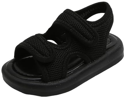 Generisch Sandalias para niñas y niños, zapatos descalzos, zapatos descalzos, sandalias de trekking para verano, sandalias de trekking, ligeras y transpirables, zapatos descalzos, sandalias para niños