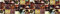 ForWall Fototapete Küche Vlies Tapete Kaffee Collage I Love Coffee Wanddeko VEK (250cm. x 60cm.) AMF10448VEK Essen Trinken Kaffee Kaffeebohnen Tassen Küche