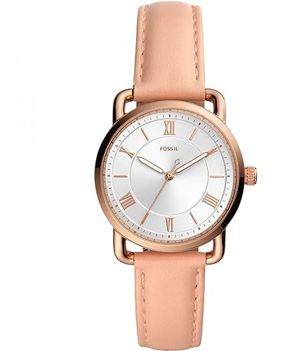 Fossil Copeland Orologio da donna, movimento al quarzo con cinturino in acciaio inossidabile o in pelle