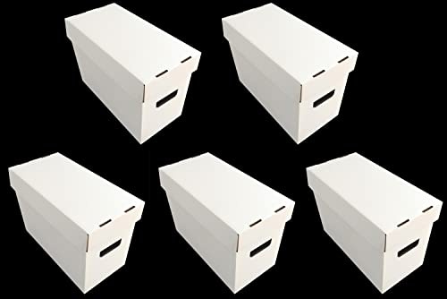 docsmagic.de 5x Short Comic Storage Box - 19.4 x 27.6 x 39.4