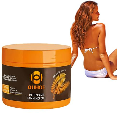 Bräunungscreme,Bräunungsbeschleuniger,Tanning Gel,Solarium bräunungsbeschleuniger,Tanning cream,Selbstbräuner für Gesicht und Körper,Bräunungsbeschleuniger für einen,zur Bräunung