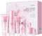 LAIKOU Sakura Skincare Gift Set, Luxury Glass Bottle Skincare Kit for Women Teenage Girls, Cleanser, Toner, Serum, Eye Cream & Moisturizer, Pamper Gifts for Women, Birthday Christmas Gift