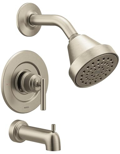 Moen T2903EPBN Gibson Tub Shower Faucet, Brushed Nickel