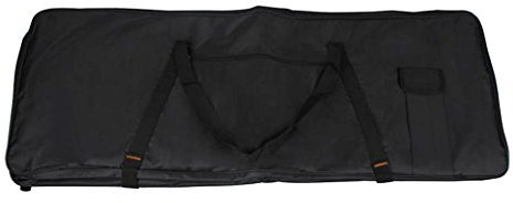 Premium Keyboardtasche, 76 Tasten Tastatur Elektrisches Klavier Gepolsterte Tasche Gig Bag, Rucksackgurte verstellbar, Wasserdicht