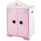 WOOMAX ColorBaby 49345 Schrank aus Holz, Puppen, 3 Kleiderbügel + 3 A
