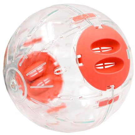 Boule pour Hamster, Jouet Silencieux Transparent pour Rongeurs, Fournitures pour Petits Animaux pour Jeu Intérieur Et Extérieur pour Chinchilla Cochon d'Inde Furet Gerbille Et Activité