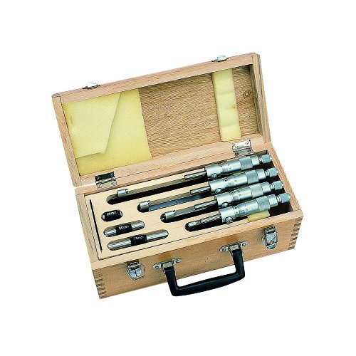 Metrica 44098 Set di Micrometri per Esterni