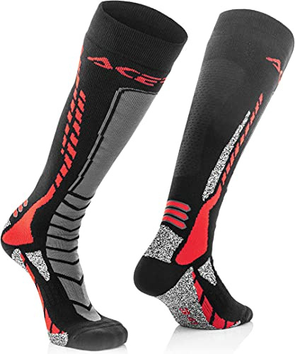 Strumpor MX Acerbis 2018 Pro röd (L/XL, röd)