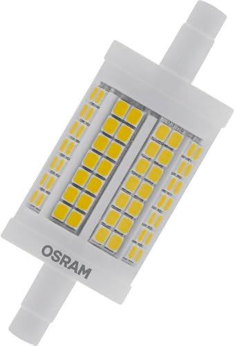 OSRAM LED LINE R7S DIM LED SLIM LINE R7S, Tubo LED: R7s, 11 W = Equivalente a 100 W, Bianco Caldo, 2700 K, Chiaro, Taglia Unica