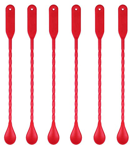 Lot de 6 cuillères à cocktail