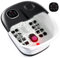 Medical king Foot Spa with Heat and Massage and Jets Includes A Remote Control A Pumice Stone Collapsible Massager with Bubbles and Vibration