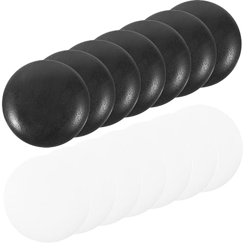 Yardwe 360 Pièces Petites Pièces D'Échecs Go en Résine Lisse Accessoires Artisanaux Résistants Aux Bris pour Jeux De Société Traditionnels Et Réunions Familiales