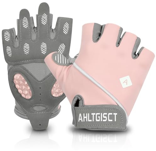 HOTUT Weightlifting Gloves,Gym Workout Gloves,Breathable and Fitted | Non-Slip Silicon Padded Palm Protection,for Training Lifting Weight Cycling Climbing Rowing,for Men and Women