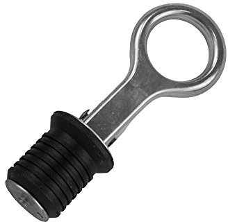 Attwood Lenzstopfen Bilgestopfen Verschlussstopfen Lenzventil aus Edelstahl